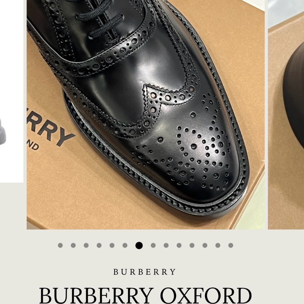 Burberry Oxford Brogue. - Picture 4 of 14